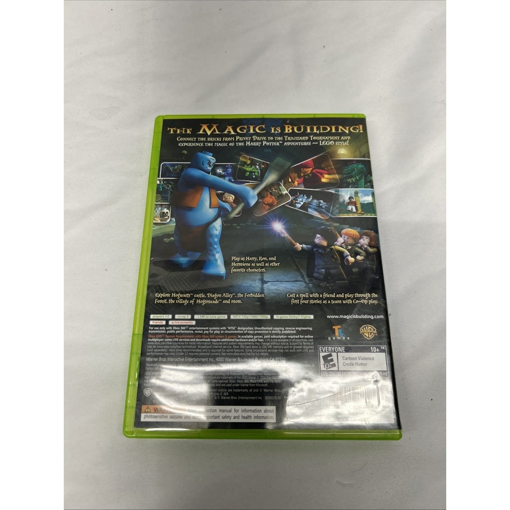 LEGO Harry Potter: Years 1-4 - Xbox 360 - Warner Bros  Entertainment‎ Inc. Disc - Picture 2 of 5